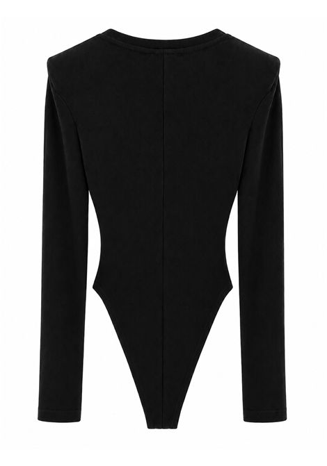 Body con spalline Lù-Lù BY MISS GRANT | LL4662NERO